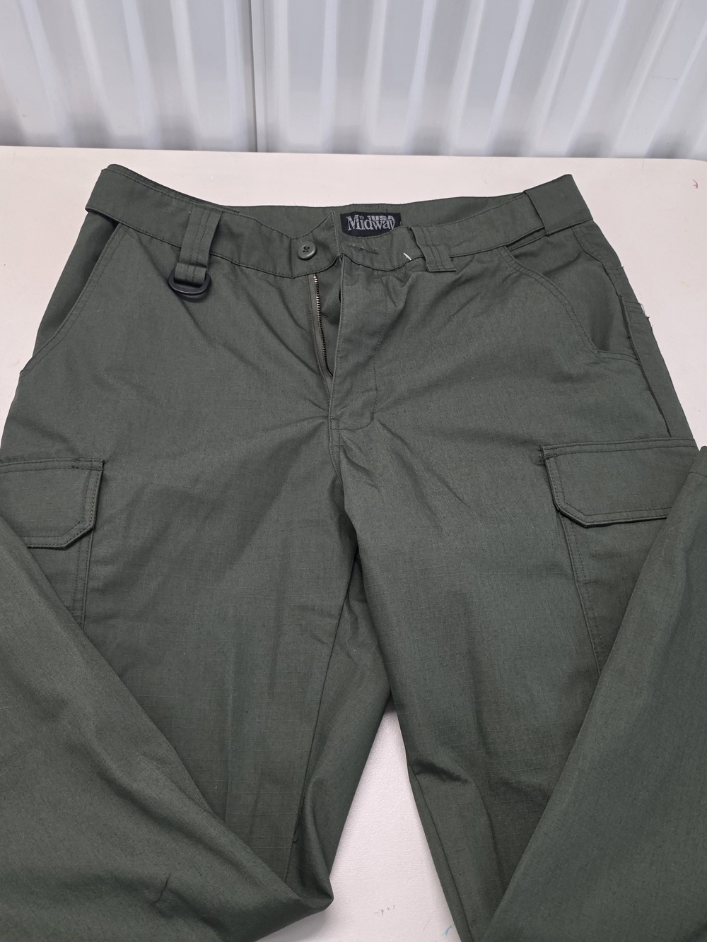 Midway Usa Tactical Cargo Green Pants Men's Size 36x30